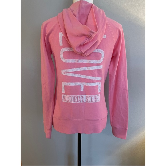 Victoria’s Secret zip up hoodie - Picture 3 of 5